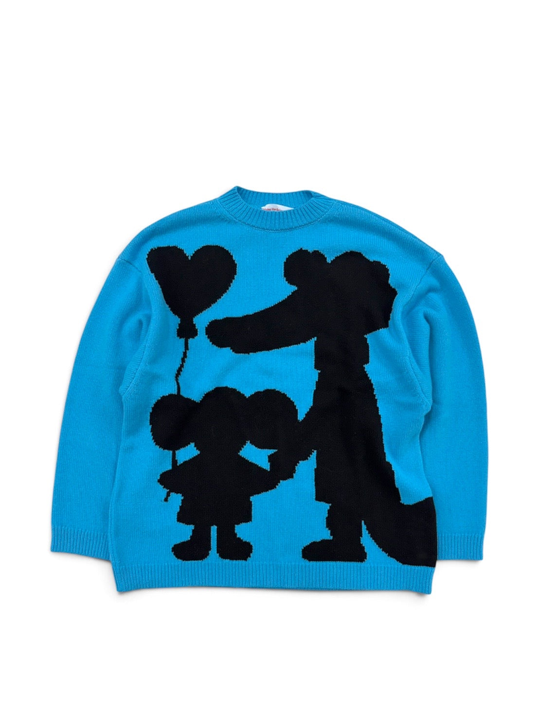 【Walter Van Beirendonck - ウォルターヴァンベイレンドンク】Friends Forever Knit / Light Blue(ニット/ライトブルー)