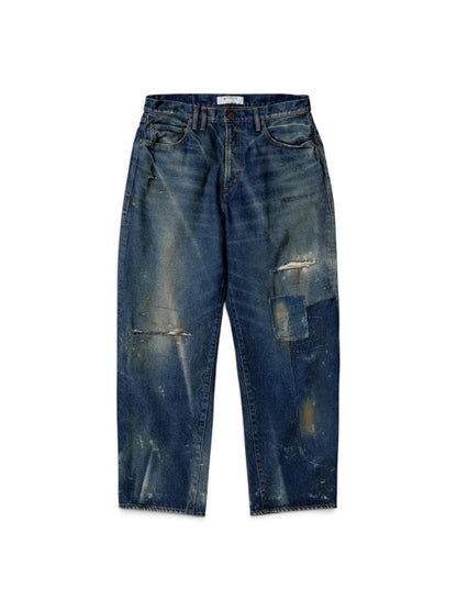 【ANACHRONORM - アナクロノーム】REMAKED 80's WIDE 5P DENIM PANTS / INDIGO (パンツ/インディゴ)