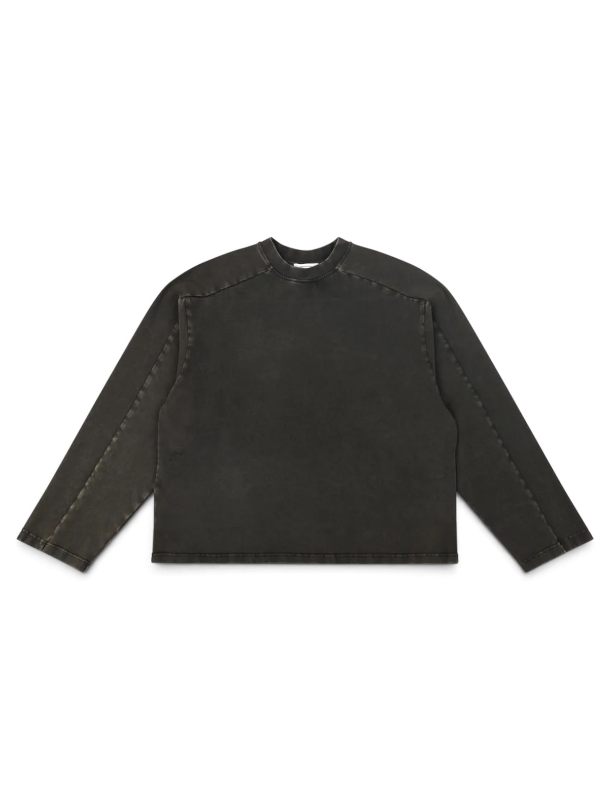 【entire studios - エンタイアスタジオ】HEAVY LONG SLEEVE T-SHIRT / WASHED BLACK (Tシャツ/ウォシュドブラック)