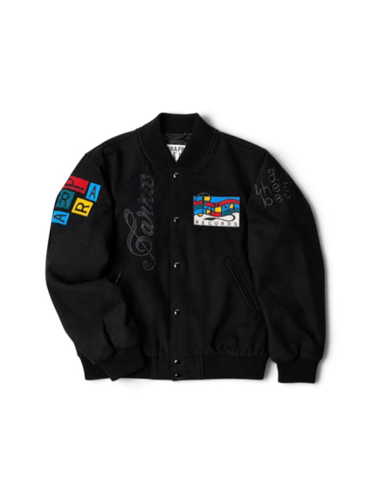 【by Parra - バイパラ】THE BEST VARSITY JACKET / BLACK (ジャケット/ブラック)