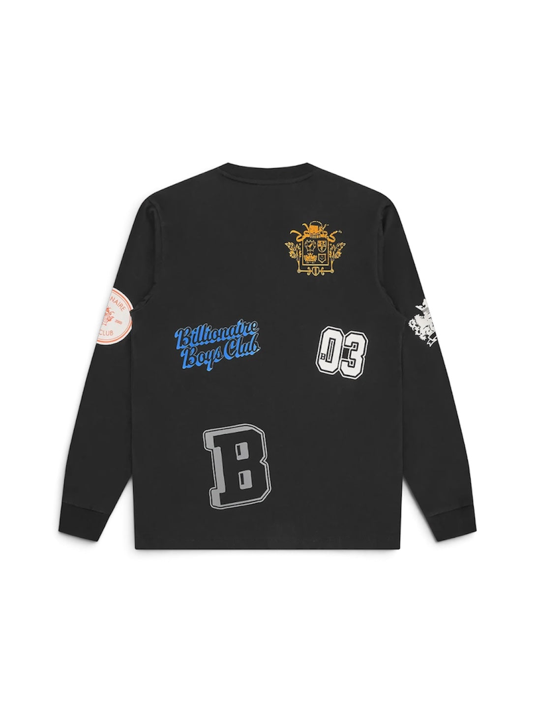 【Billionaire Boys Club-ビリオネアボーイズクラブ】 MULTI GRAPHIC LS T-SHIRT / BLACK (Tシャツ/ブラック)