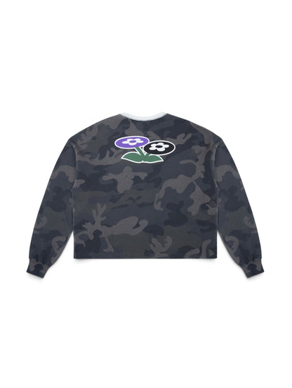 【VANDY THE PINK - ヴァンディー・ザ・ピンク】BLACK CAMO THERMAL LS / BLACK CAMO (Tシャツ/ブラックカモ)