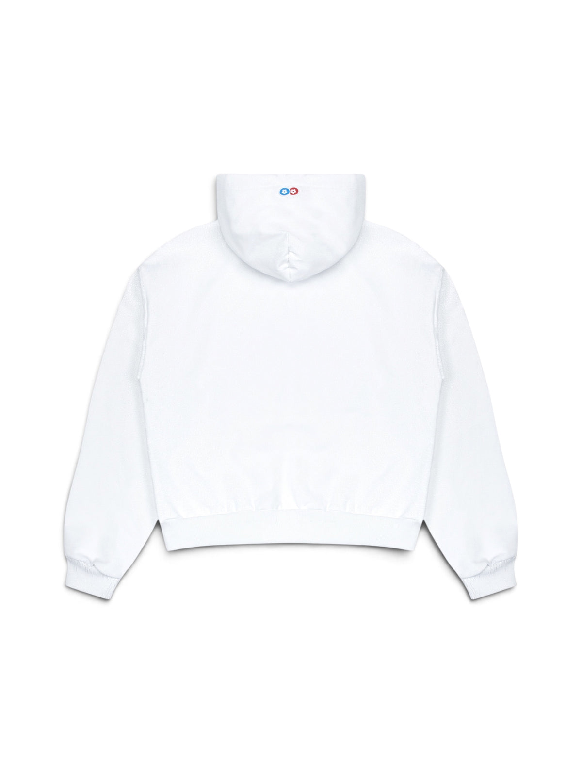 【VANDY THE PINK - ヴァンディー・ザ・ピンク】CRACKLE PIGMENT PAINT HOODIE / WHITE (パーカー/ホワイト)
