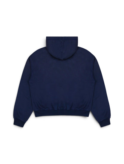 【VANDY THE PINK - ヴァンディー・ザ・ピンク】EYE LOGO ZIP UP HOODIE / NAVY (パーカー/ネイビー)