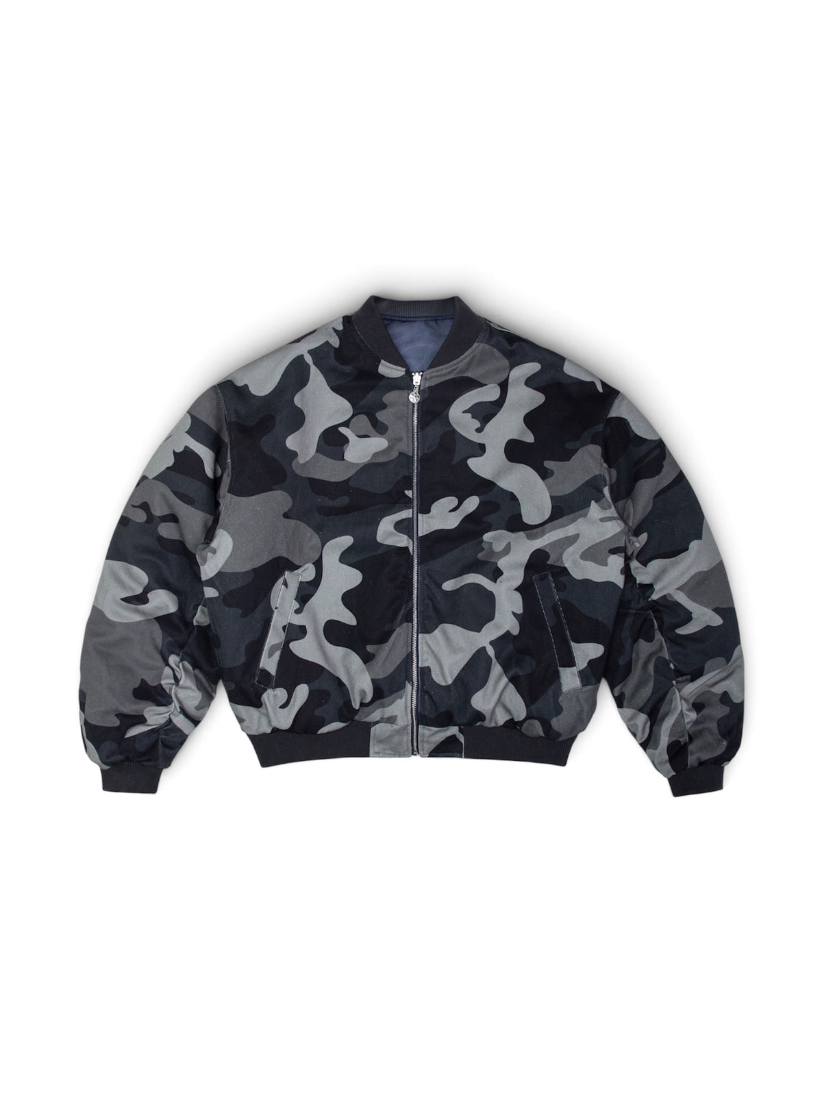 【VANDY THE PINK - ヴァンディー・ザ・ピンク】REVERSIBLE BOMBER JACKET / NAVY (ジャケット/ネイビー)
