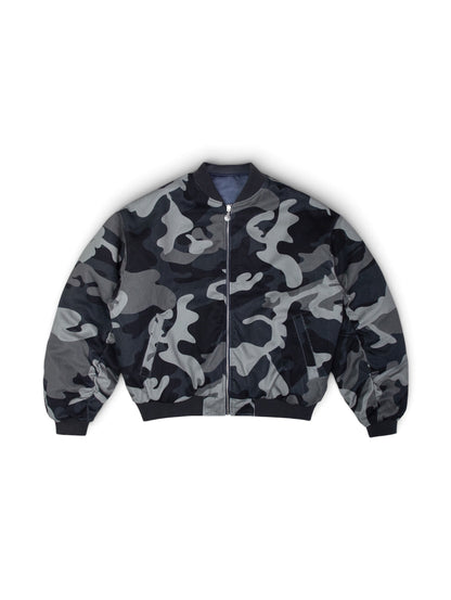 【VANDY THE PINK - ヴァンディー・ザ・ピンク】REVERSIBLE BOMBER JACKET / NAVY (ジャケット/ネイビー)