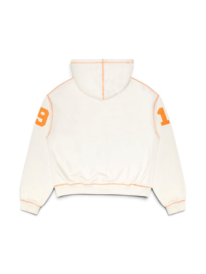 【VANDY THE PINK - ヴァンディー・ザ・ピンク】EYE LOGO ZIP UP HOODIE / HEATHER GREY (パーカー/ヘザーグレー)