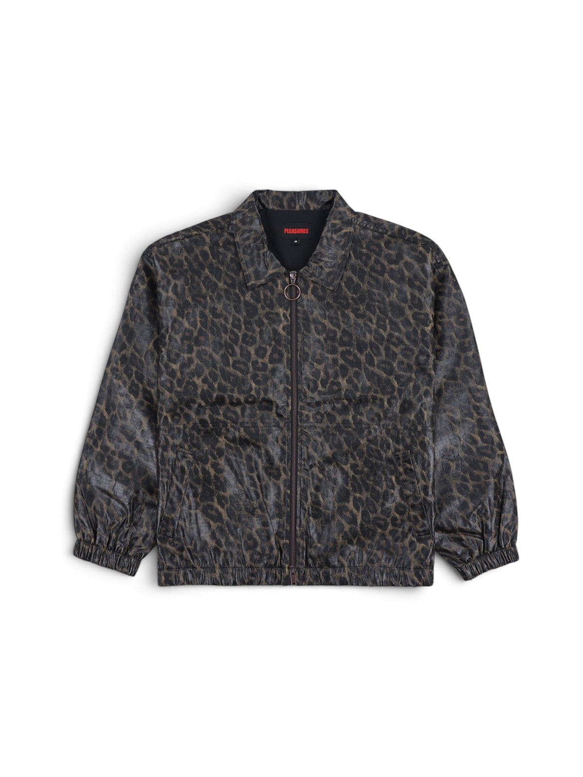 【PLEASURES - プレジャーズ】LEOPARD WAXED JACKET / LEOPARD (ジャケット/レオパード)