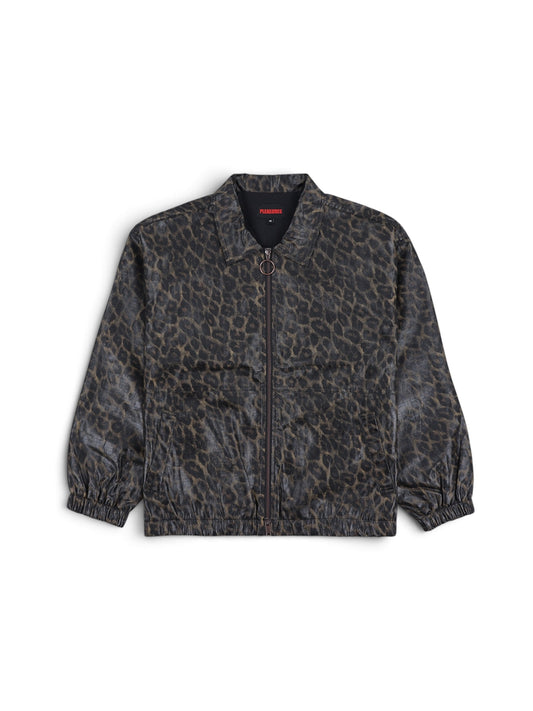【PLEASURES - プレジャーズ】LEOPARD WAXED JACKET / LEOPARD (ジャケット/レオパード)