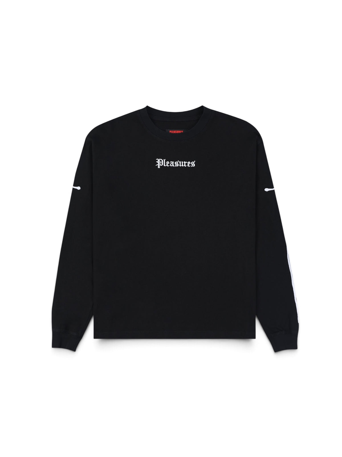 【PLEASURES - プレジャーズ】LUSTER LS TEE / BLACK (Tシャツ/ブラック)