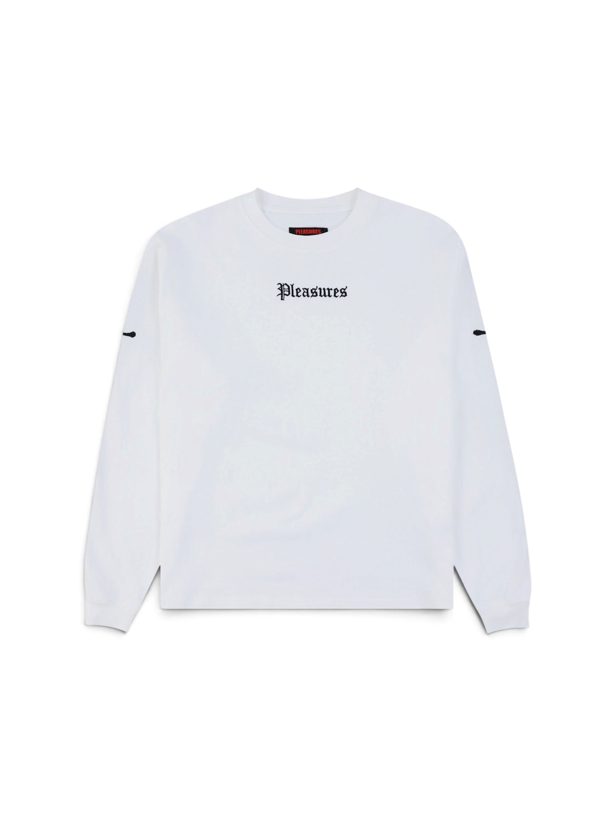 【PLEASURES - プレジャーズ】LUSTER LS TEE / WHITE (Tシャツ/ホワイト)