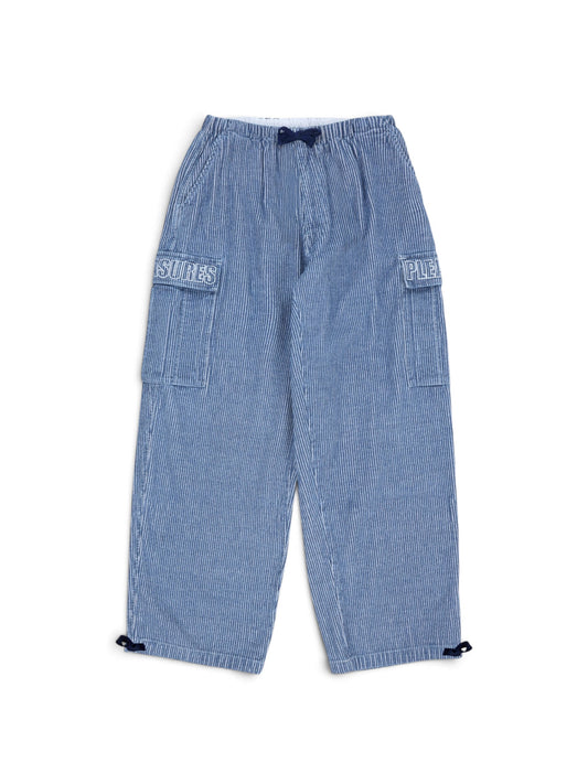 【PLEASURES - プレジャーズ】VISITOR CARGO PANTS / INDIGO (パンツ/インディゴ)