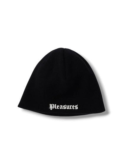 【PLEASURES - プレジャーズ】DK BEANIE / BLACK (ビーニー/ブラック)