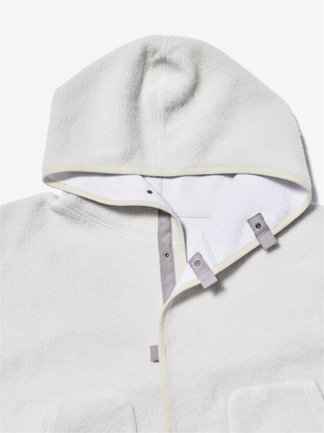 【GOLD WIN 0 - ゴールドウィンゼロ】WOOL FLEECE HOODIE / Natural Gray (フーディー/ナチュラルグレー)