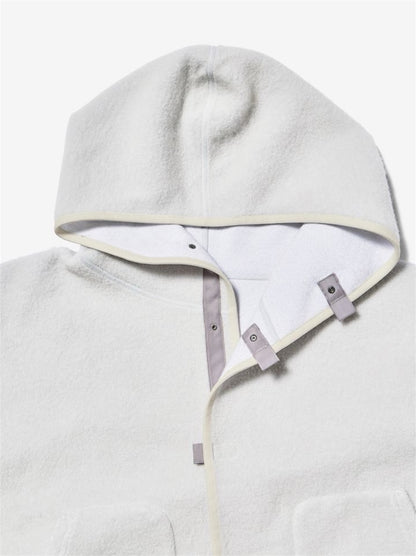 【GOLD WIN 0 - ゴールドウィンゼロ】WOOL FLEECE HOODIE / Natural Gray (フーディー/ナチュラルグレー)