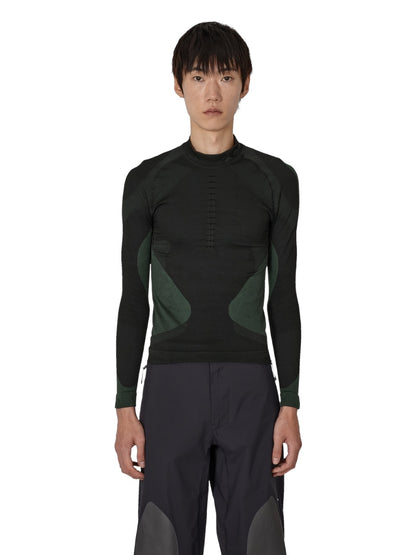 【ROA- ロア】Daze Compression Seamless Long Sleeve  / Black (ロングスリーブTシャツ/ブラック)