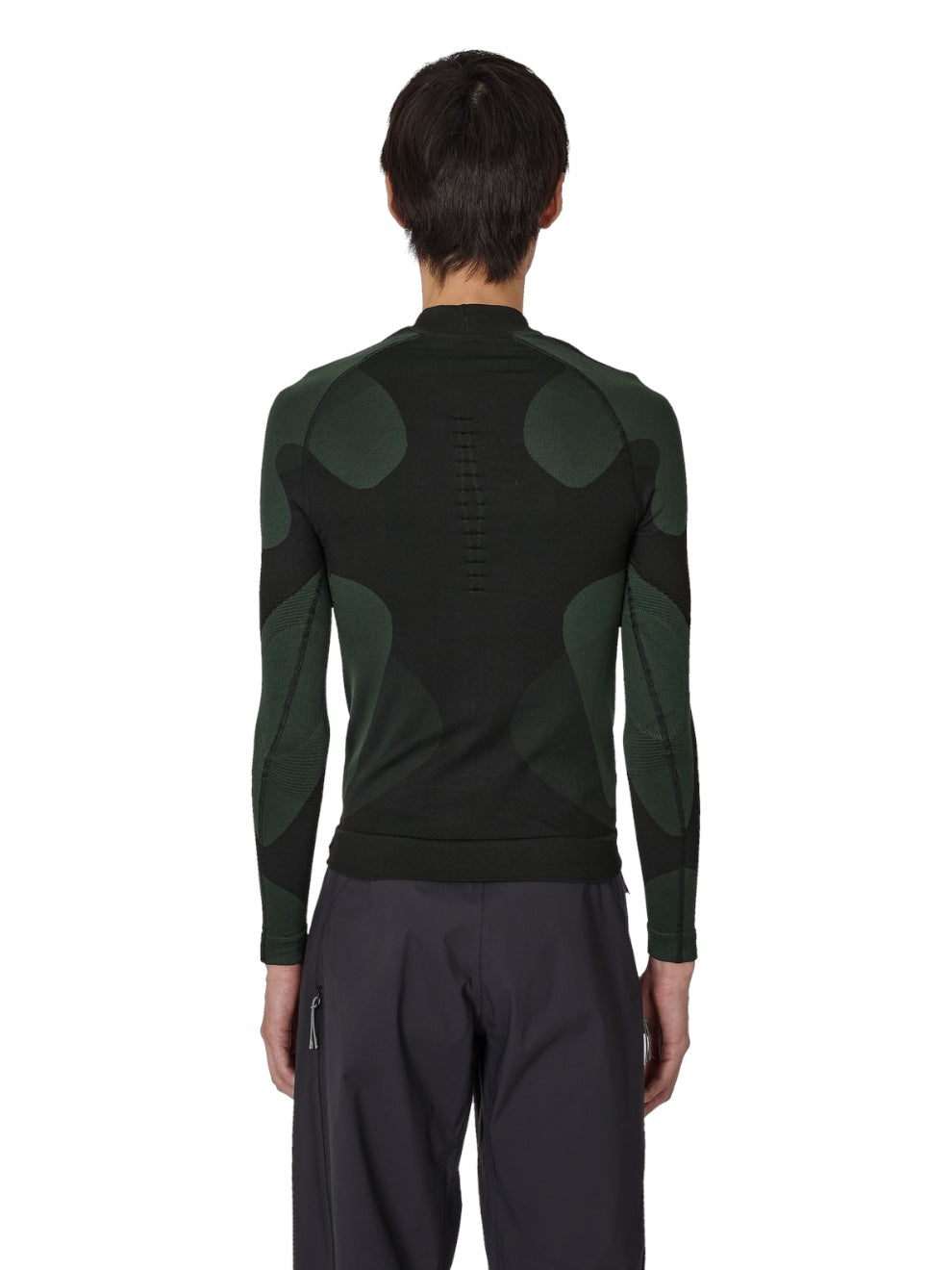 【ROA- ロア】Daze Compression Seamless Long Sleeve  / Black (ロングスリーブTシャツ/ブラック)