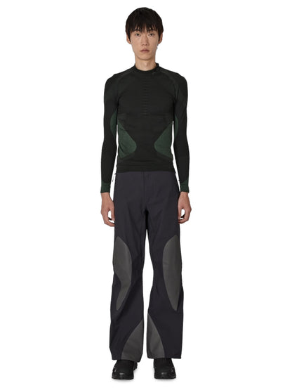 【ROA- ロア】Daze Compression Seamless Long Sleeve  / Black (ロングスリーブTシャツ/ブラック)