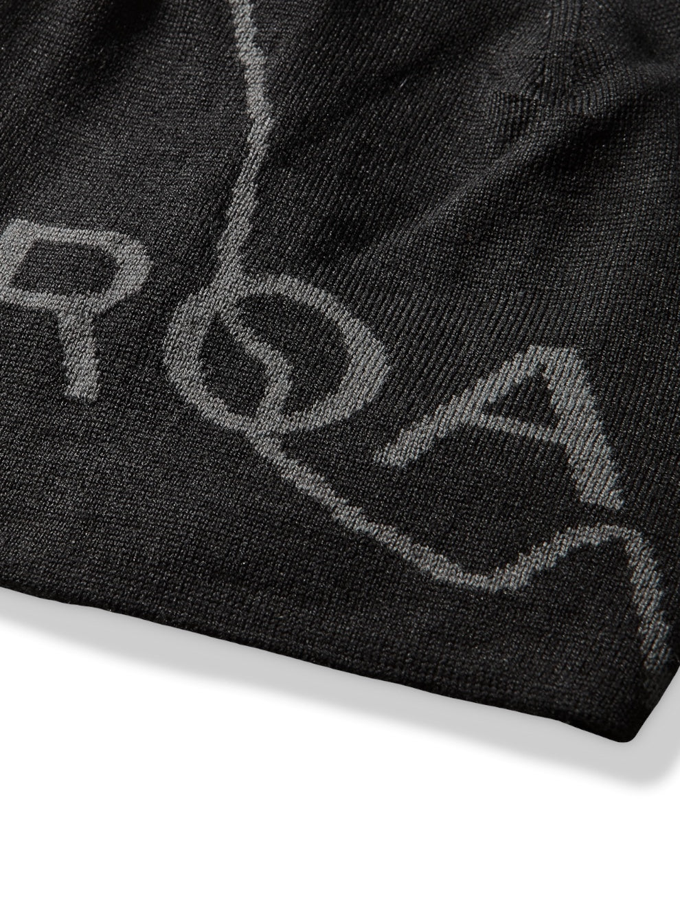 【ROA- ロア】 Logo Wool Beanie / Black (ビーニー/ブラック)