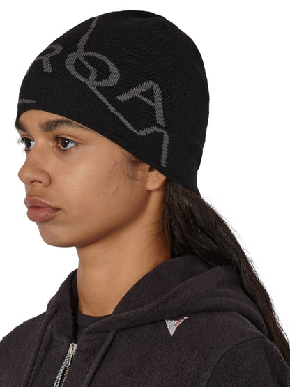 【ROA- ロア】 Logo Wool Beanie / Black (ビーニー/ブラック)