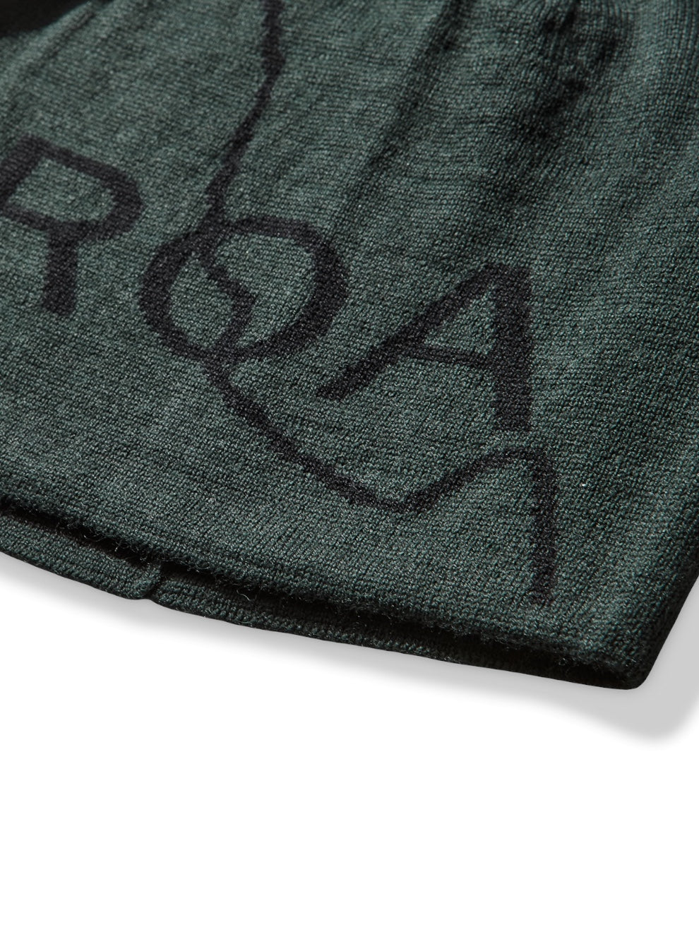 【ROA- ロア】 Logo Wool Beanie / Dark Green (ビーニー/ダークグリーン)