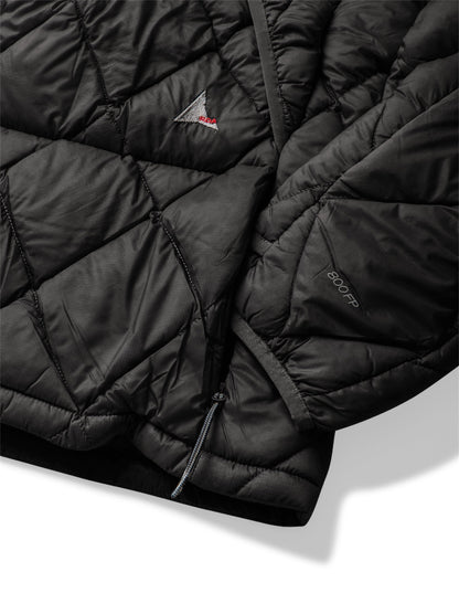 【ROA- ロア】Nuna 800 Fill Power Hooded Down Jacket / Black (ダウンジャケット/ブラック)