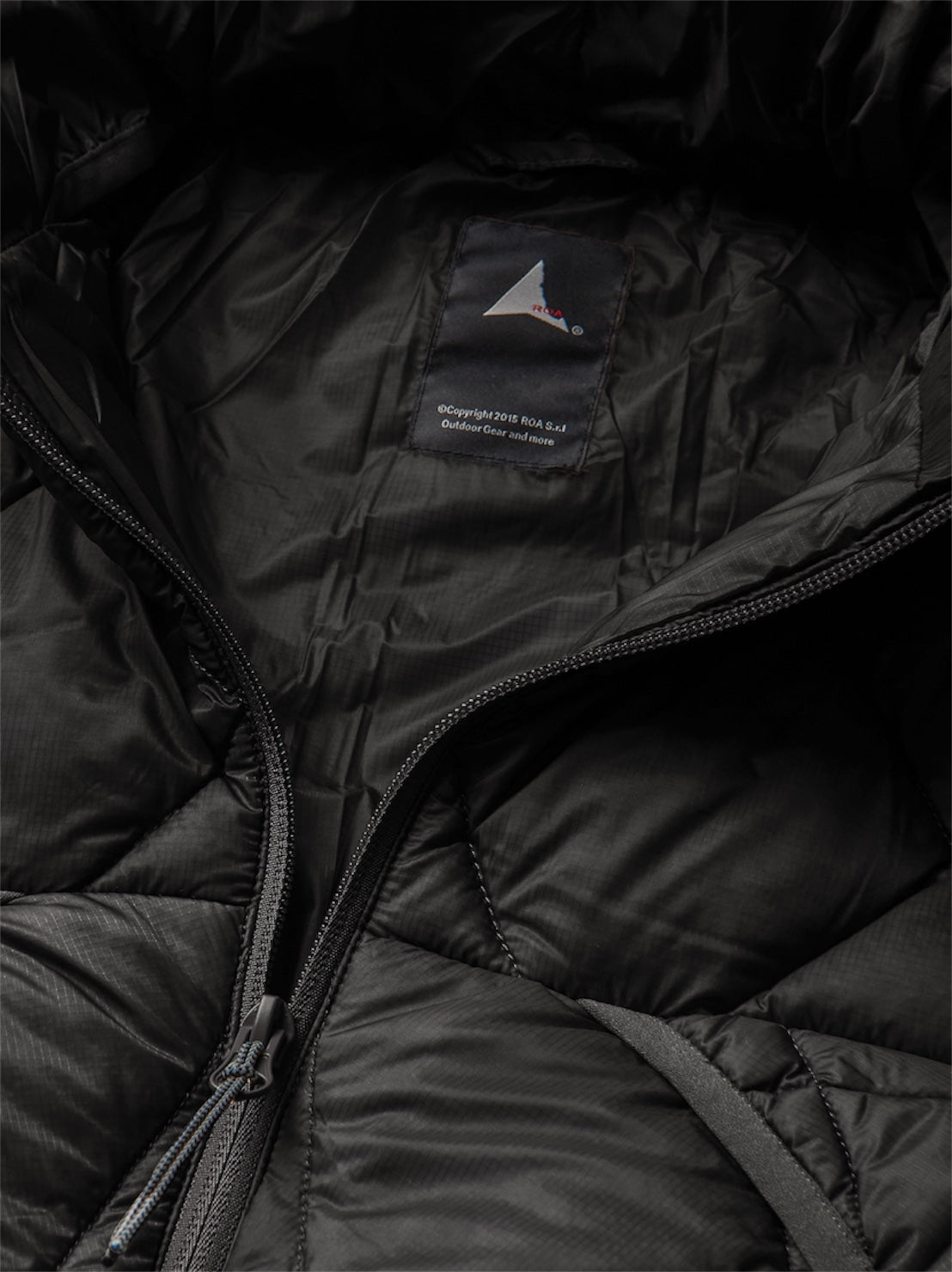 【ROA- ロア】Nuna 800 Fill Power Hooded Down Jacket / Black (ダウンジャケット/ブラック)