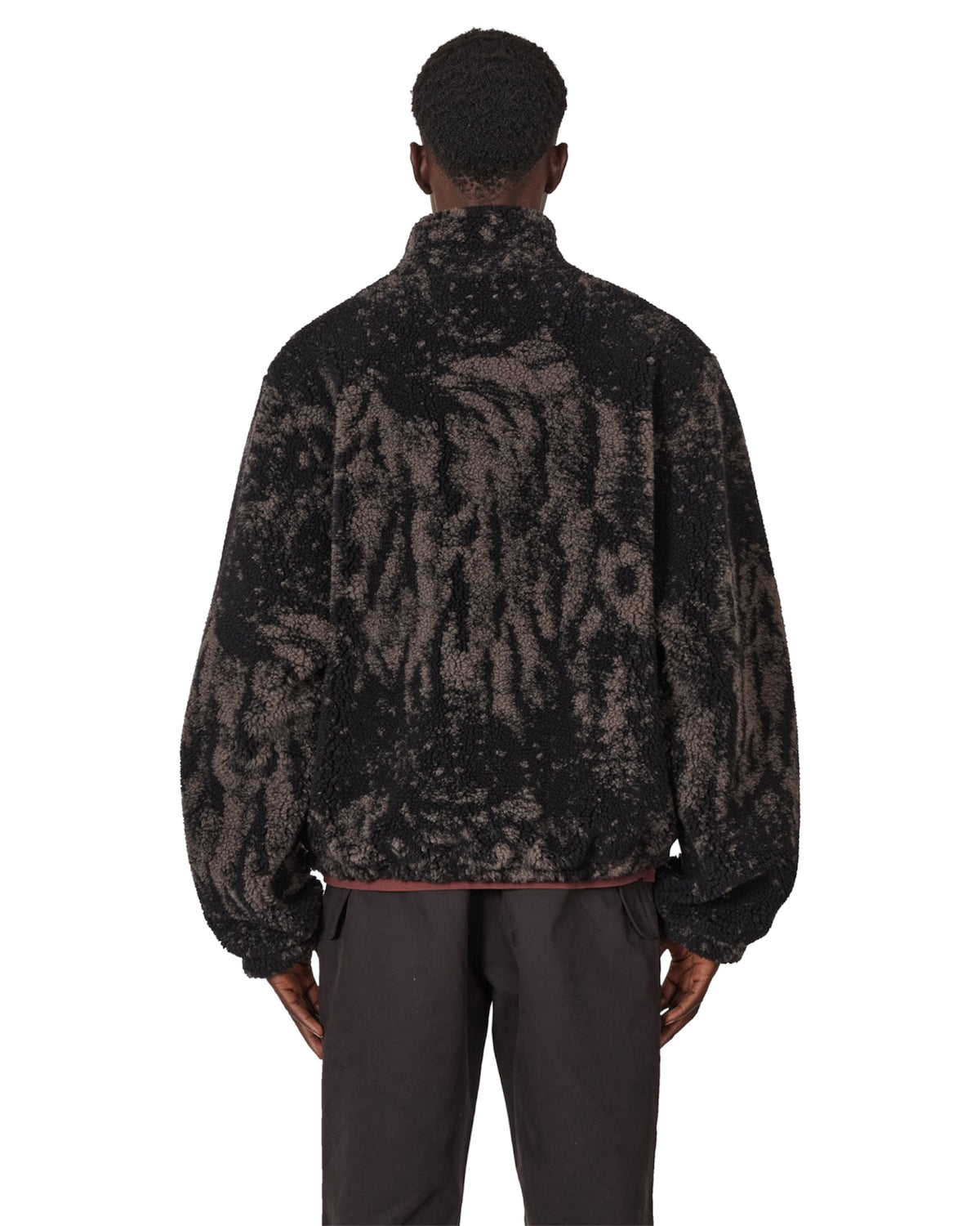 【ROA- ロア】Ewe Furry Jacket  / Fuzzy Dark Brown (フリースジャケット/ファジーダークブラウン)