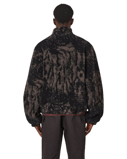 【ROA- ロア】Ewe Furry Jacket  / Fuzzy Dark Brown (フリースジャケット/ファジーダークブラウン)