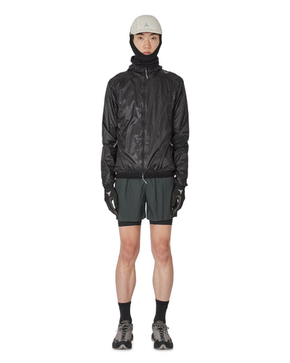 【ROA- ロア】Hue Packable Wind Jacket  / Black (ナイロンジャケット/ブラック)