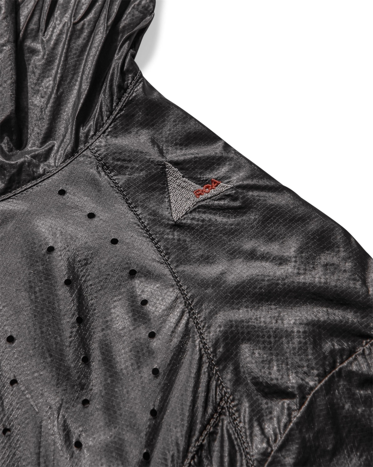 【ROA- ロア】Hue Packable Wind Jacket  / Black (ナイロンジャケット/ブラック)