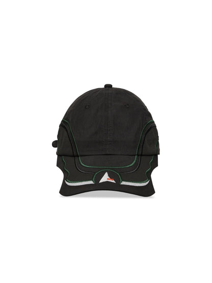 【ROA- ロア】 Pursuit 6 Panel Cap / Washed Black (キャップ/ウォッシュドブラック)