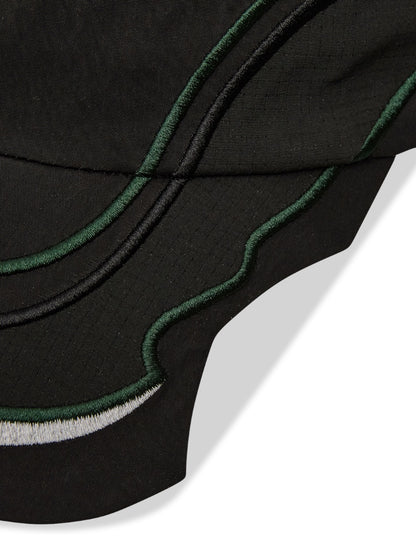 【ROA- ロア】 Pursuit 6 Panel Cap / Washed Black (キャップ/ウォッシュドブラック)