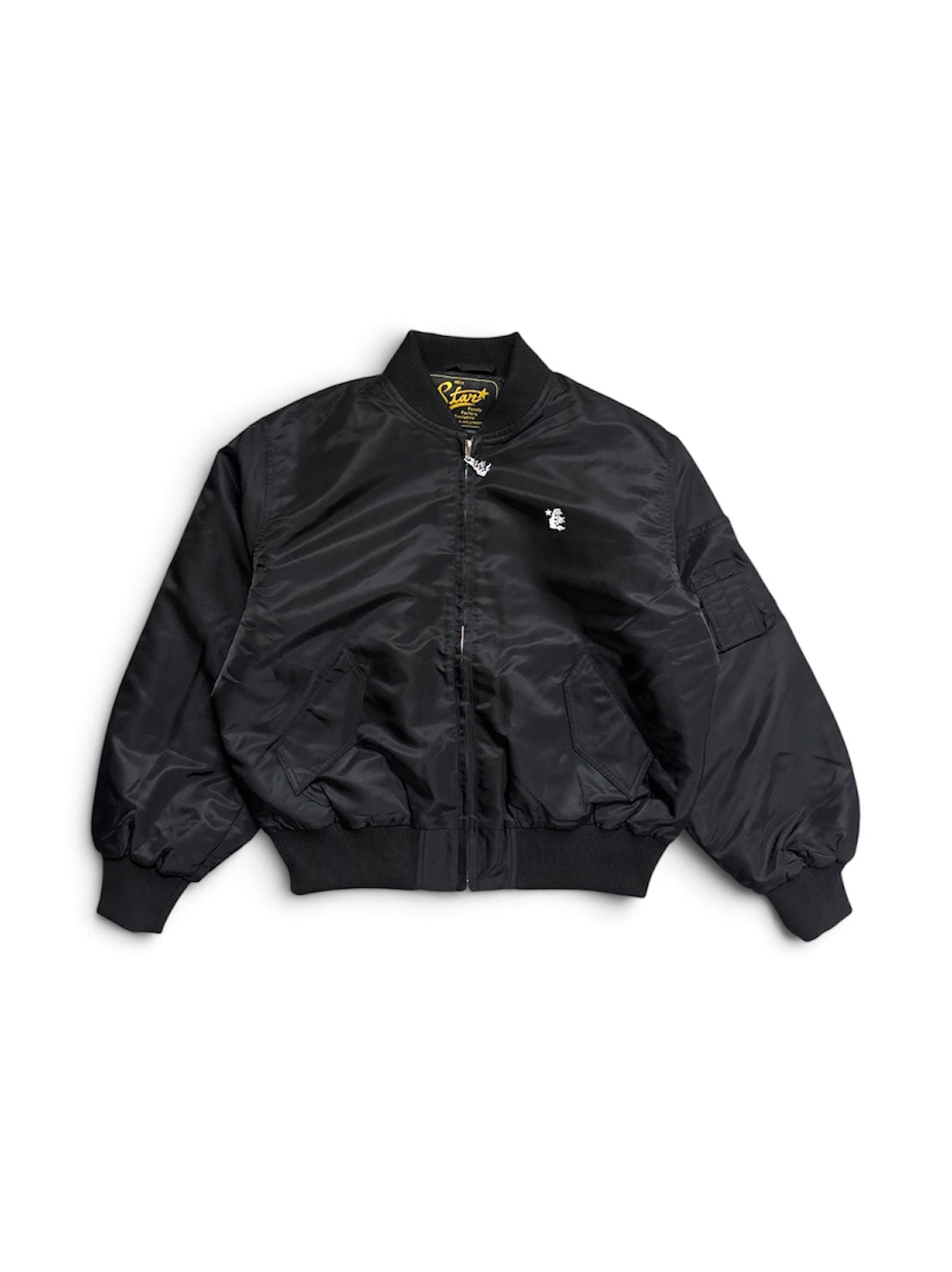 【HELLSTAR - ヘルスター】CORE LOGO BOMBER JACKET / BLACK (ジャケット/ブラック)