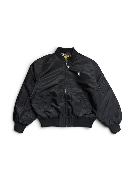 【HELLSTAR - ヘルスター】CORE LOGO BOMBER JACKET / BLACK (ジャケット/ブラック)
