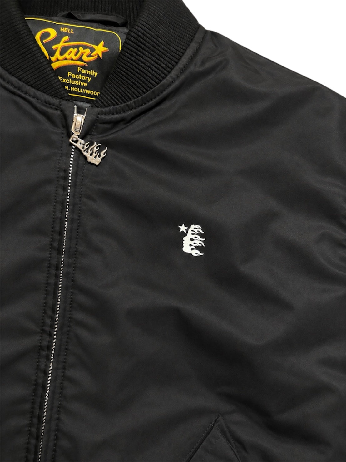 【HELLSTAR - ヘルスター】CORE LOGO BOMBER JACKET / BLACK (ジャケット/ブラック)