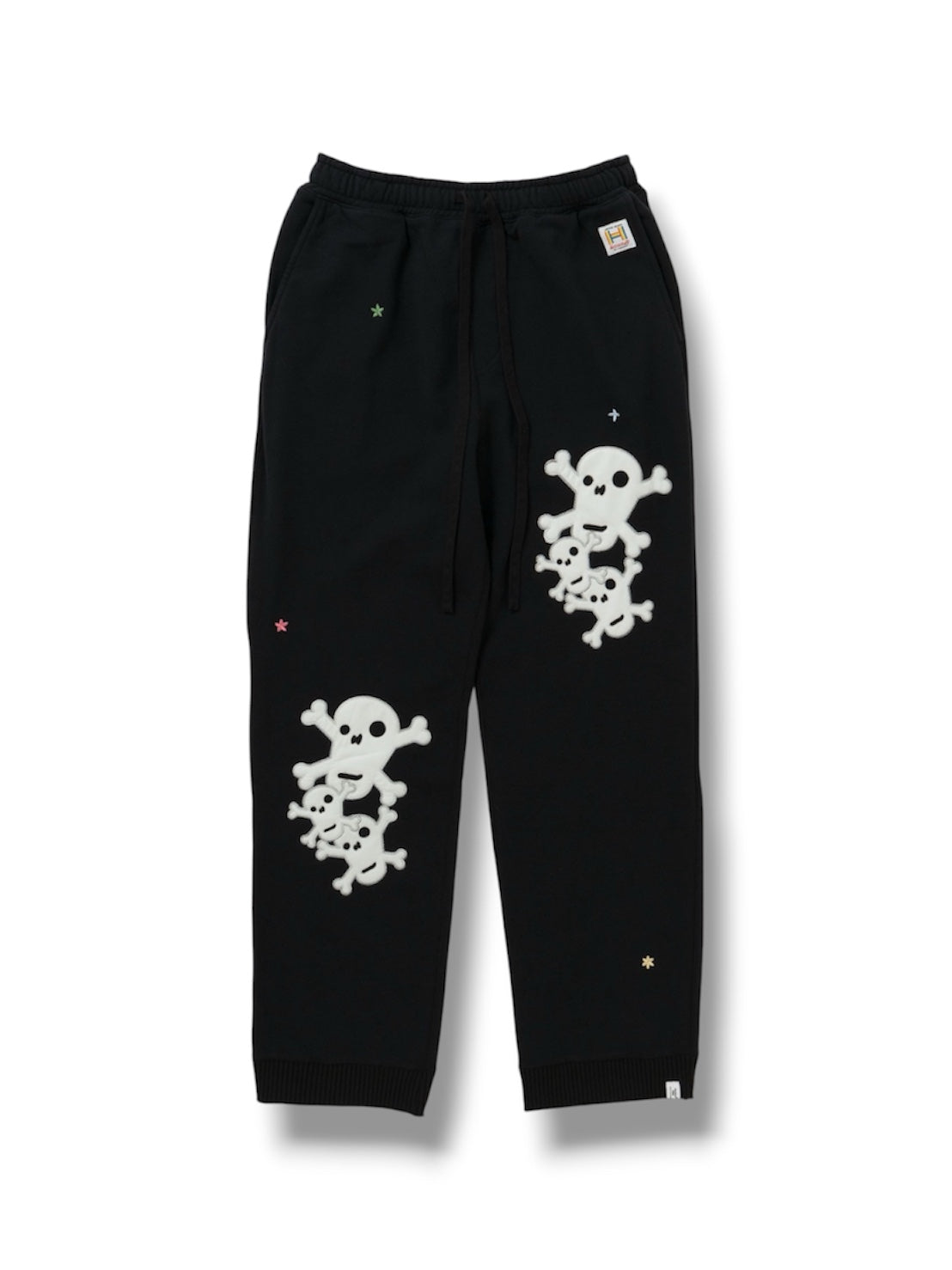 【Perfect ribs® × HAROSHI】Basic Straight Wide Pants  (パンツ/ブラック)