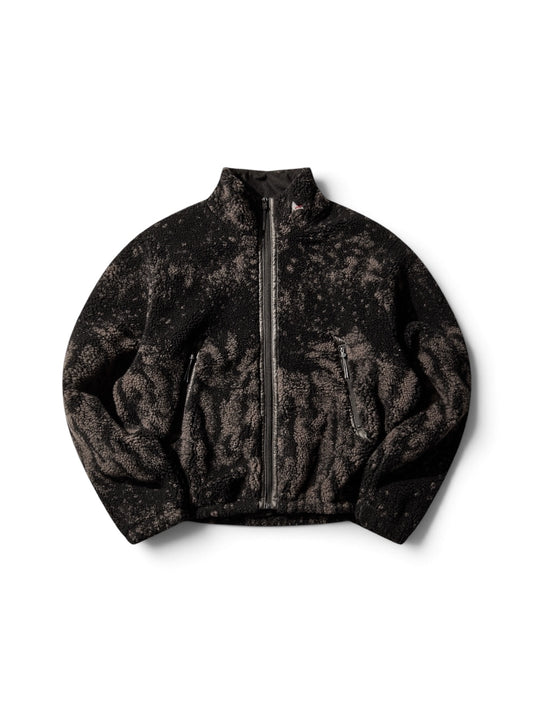 【ROA- ロア】Ewe Furry Jacket  / Fuzzy Dark Brown (フリースジャケット/ファジーダークブラウン)