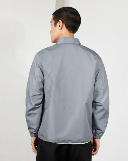【PLEASURES - プレジャーズ】SUPERSONIC COACH JACKET / STEEL (コーチジャケット/スチール)