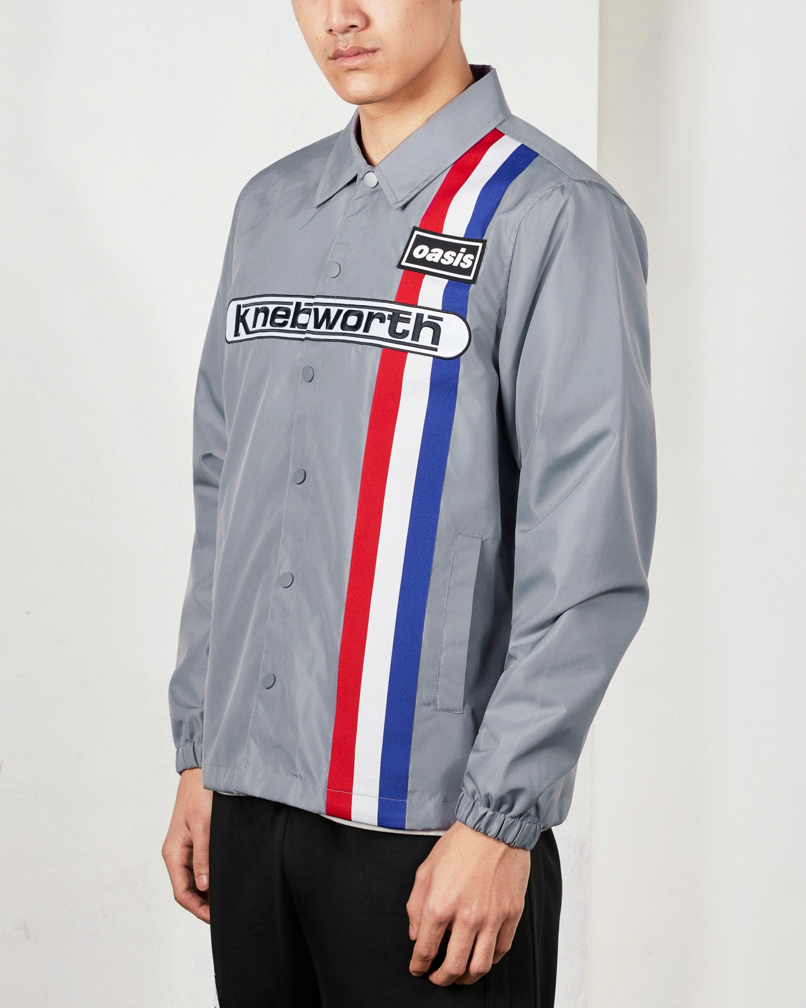 PLEASURES - プレジャーズ】SUPERSONIC COACH JACKET / STEEL (コーチ