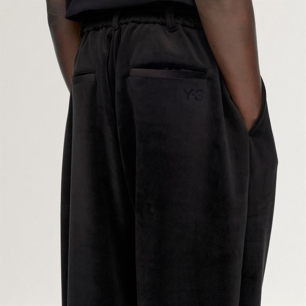【Y-3 -ワイスリー】Y-3 VELVET CORDUROY TRACK PANTS/ BLACK(パンツ/ブラック)