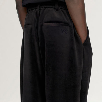 【Y-3 -ワイスリー】Y-3 VELVET CORDUROY TRACK PANTS/ BLACK(パンツ/ブラック)