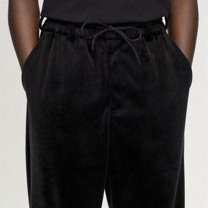 【Y-3 -ワイスリー】Y-3 VELVET CORDUROY TRACK PANTS/ BLACK(パンツ/ブラック)