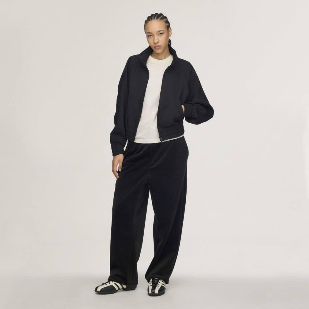 【Y-3 -ワイスリー】Y-3 VELVET CORDUROY TRACK PANTS/ BLACK(パンツ/ブラック)