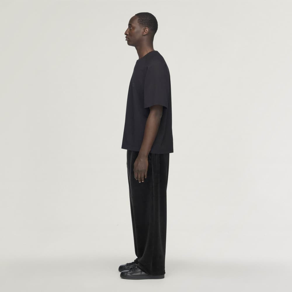【Y-3 -ワイスリー】Y-3 VELVET CORDUROY TRACK PANTS/ BLACK(パンツ/ブラック)
