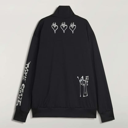 【Y-3 -ワイスリー】Y-3 CHITO GRAPHIC TRACK TOP/ BLACK (トラックジャケット/ブラック)