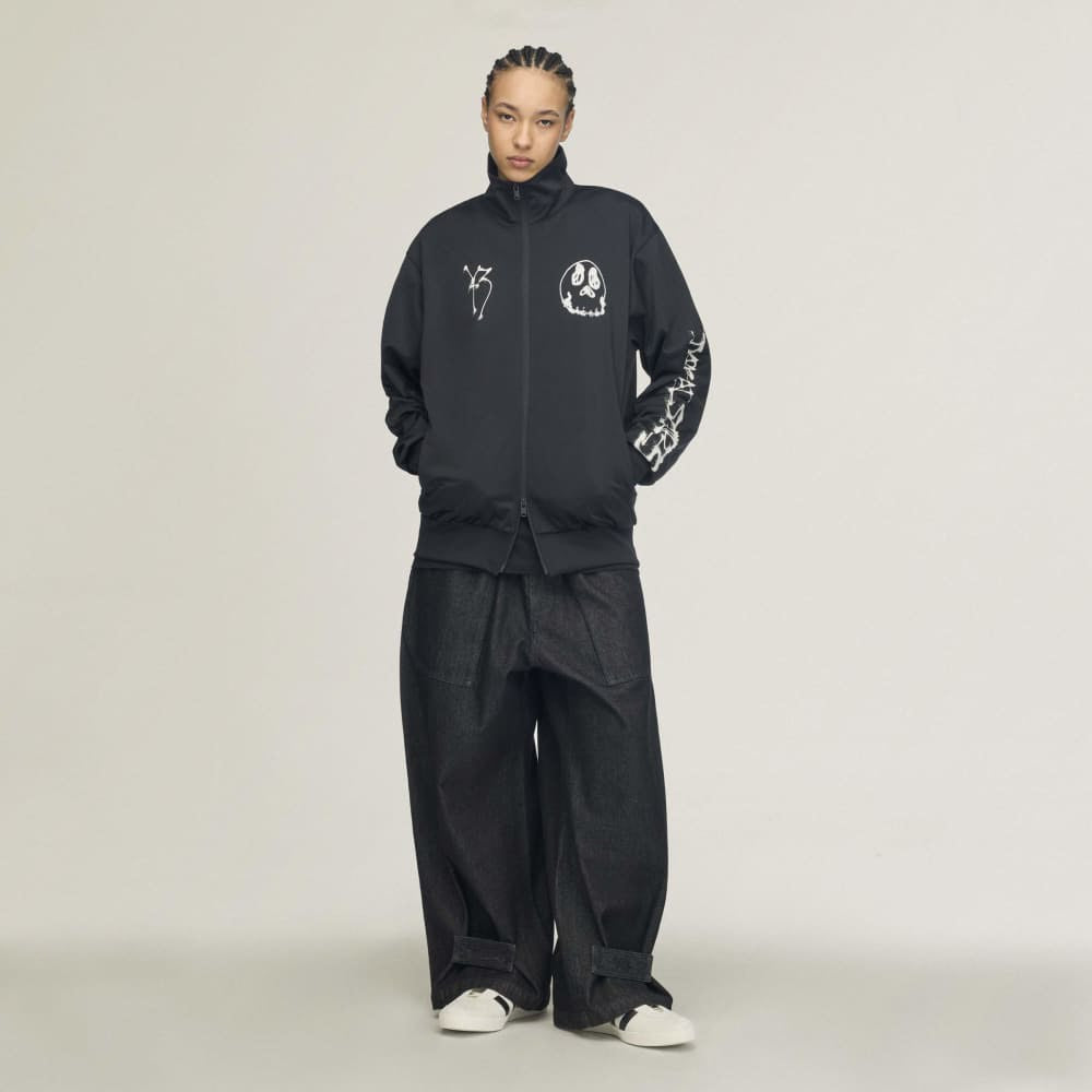 【Y-3 -ワイスリー】Y-3 CHITO GRAPHIC TRACK TOP/ BLACK (トラックジャケット/ブラック)