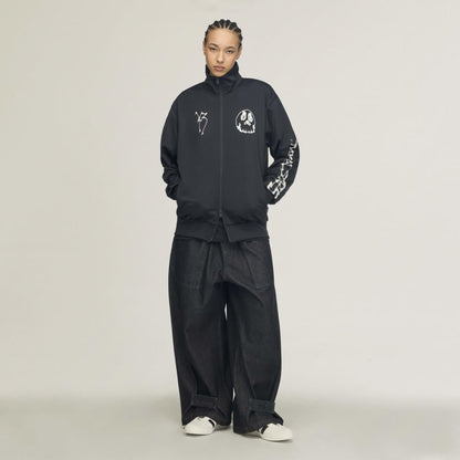 【Y-3 -ワイスリー】Y-3 CHITO GRAPHIC TRACK TOP/ BLACK (トラックジャケット/ブラック)