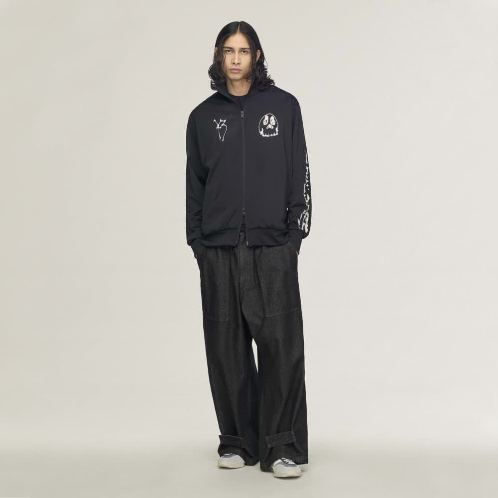 【Y-3 -ワイスリー】Y-3 CHITO GRAPHIC TRACK TOP/ BLACK (トラックジャケット/ブラック)