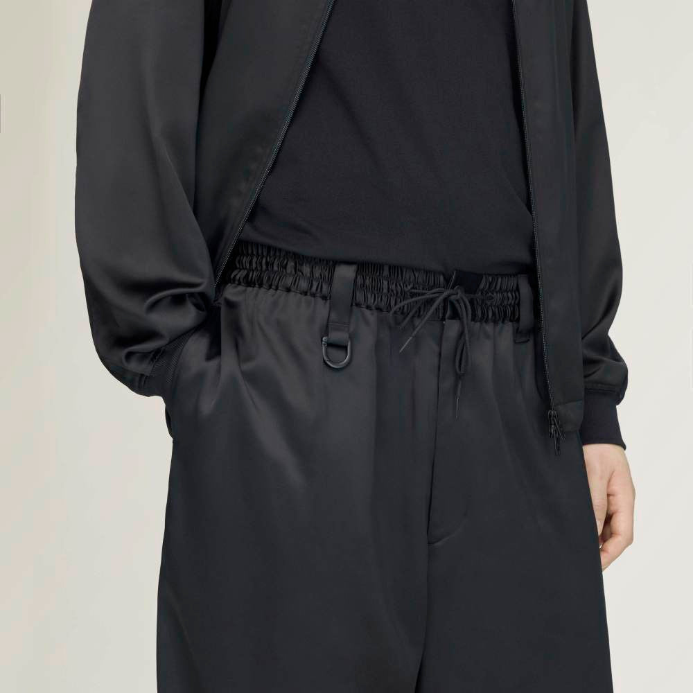 【Y-3 -ワイスリー】Y-3 SATIN GRADIENT 3 STRIPES TRACK PANTS/ BLACK(パンツ/ブラック)